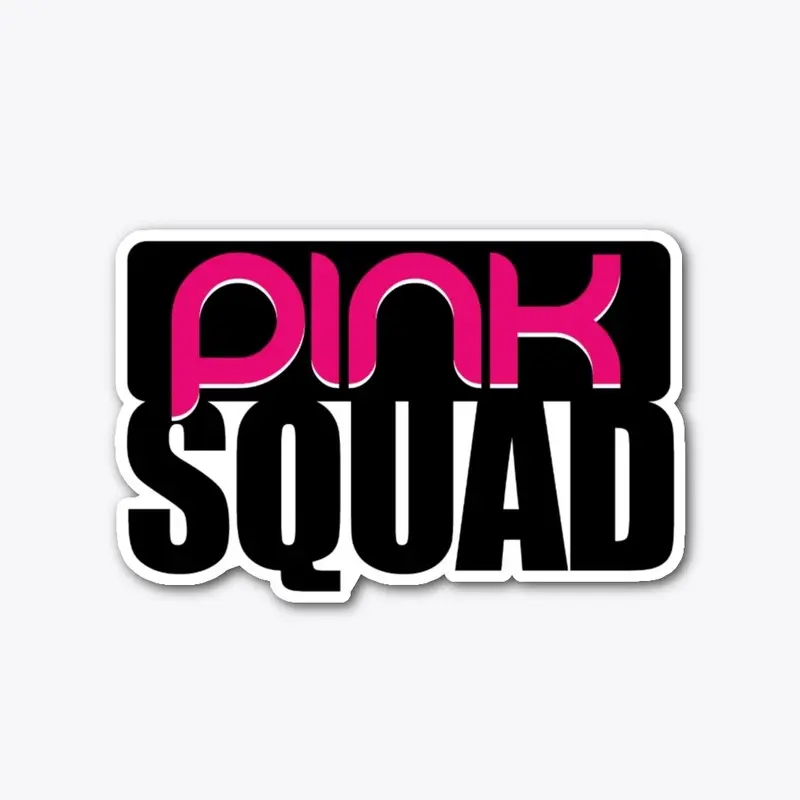 Pink Squad Sticker